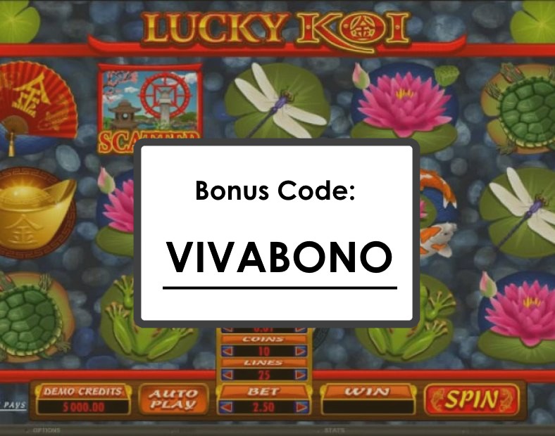 Lucky Koi Slot de 5 Reels com Bônus de Rodadas Grátis e Multiplicador